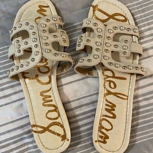 Sam Edelman Bay 2 pearl sandals size 9.5